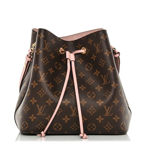 louis vuitton néonoé rose poudre monogram|louis vuitton neonoe.